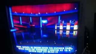 Jeopardy The Fault In Our Stars Final Jeopardy