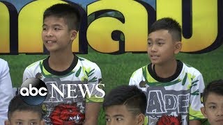 Boys rescued from Thai cave speak out for 1st time Boys rescued from Thai cave speak out for 1st time