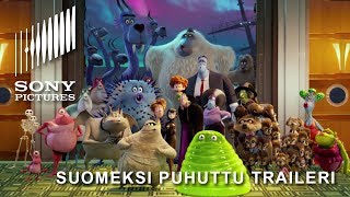HOTEL TRANSYLVANIA 3: MONSTERIT MATKALLA | Uusi suomeksi puhuttu traileri