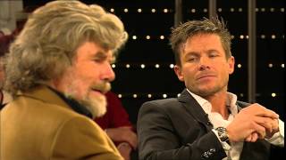 Felix Baumgartner Und Reinhold Messner Bei Markus Lanz Im Zdf 17. Oktober 2013