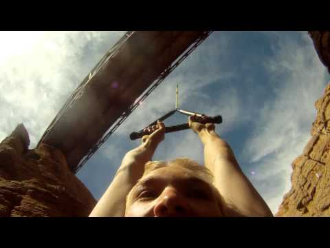 AWESOME! 100 ft Rope Swing! AWESOME! 100 ft Rope Swing! klip izle