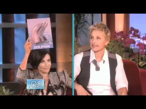 Courteney Cox on Jimmy Kimmel Live PART 1