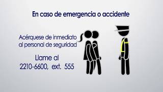 Indicaciones De Seguridad Auditorio Elba Y Celina Ramos Uca