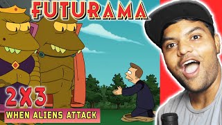 Futurama S2E03 When Aliens Attack Reaction