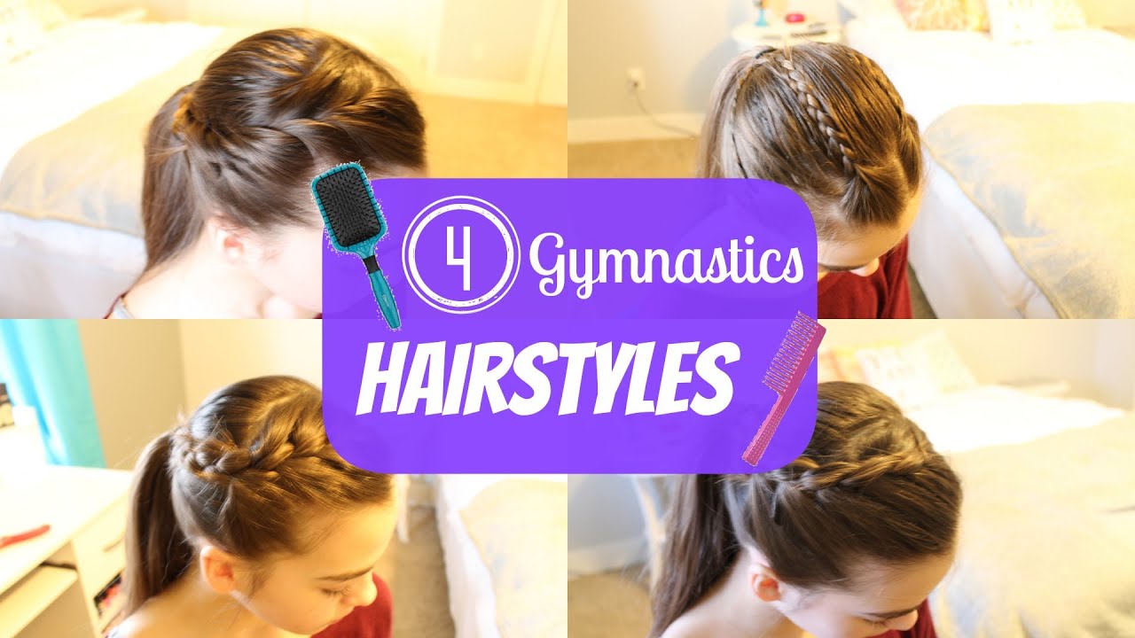 Gymnastics Hairstyles! - YouTube