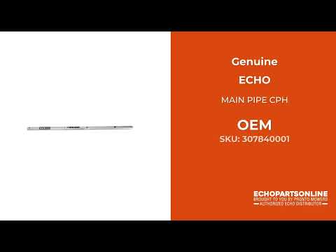 307840001 - MAIN PIPE CPH - ECHO Genuine OEM Part 307840001 - MAIN PIPE CPH - ECHO Genuine OEM Part