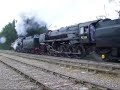 9F 92203 + S160 5197 on 1000 tonne stone trains at Merehead