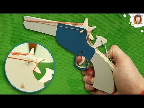 Как сделать ружье из бумаги которое стреляет Как сделать ружье из бумаги которое стреляет