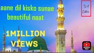 Haal E Dil Kisko sunayen heart touching naat #sadiq  ❤ please subscribe my chann