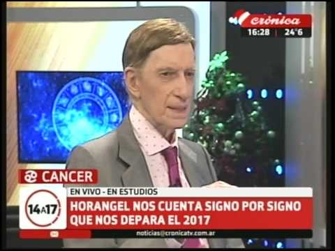Horangel contรณ signo por signo que nos depara el 2017 (2da parte)