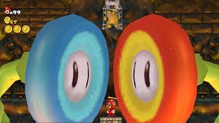 New Super Mario Bros. Wii - Final Boss Evil Fire and Evil Ice Flower & Ending