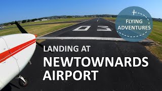 4K Landing At Newtownards Airport Northern Ireland