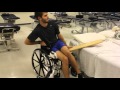 Slide Board Transfer to bed