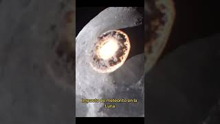 Impacto De Meteorito En La Luna Video Ilustrativo
