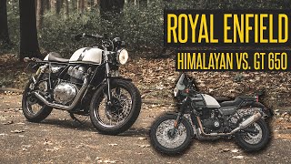 2021 Royal Enfield Himalayan vs Continental GT 650 // Which would I choose?