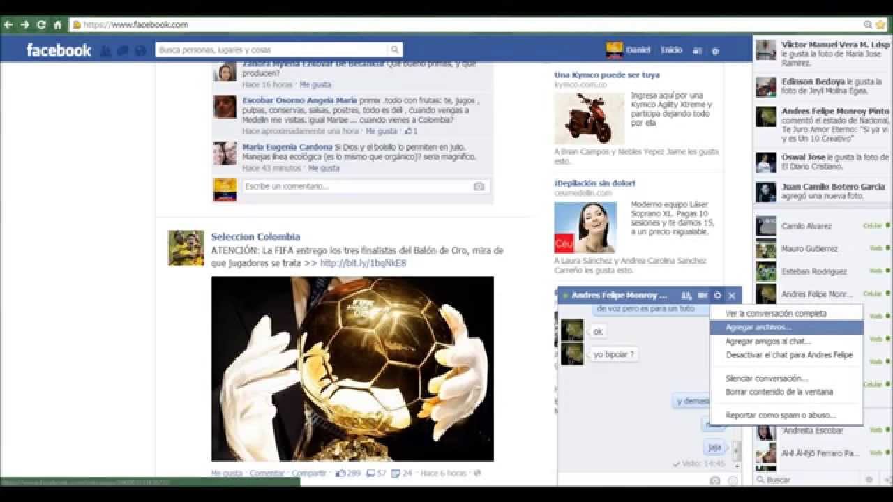 HABLAR POR UN CHAT hablar por un chat: