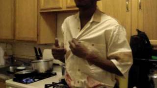 Haitian V Cooks Thanksgiving Dinner
