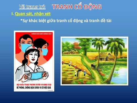 HỌC VẼ CÙNG CÔ LY NA - MĨ THUẬT LỚP 8 - VẼ TRANH CỔ ĐỘNG, TRƯỜNG THCS NGUYỄN THÀNH HÃN