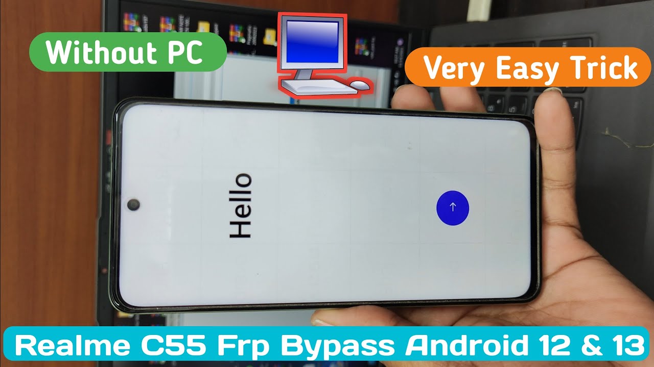 Realme C55 Frp Bypass Android 12 & 13 Latest Security Realme C55 Frp Bypass Android 12 & 13 Latest Security