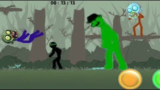 ► Stickman Fight  Zombie Gameplay Fast Play - Stickman vs Zombie#2  Anger of Sti