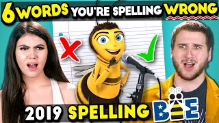 6 Really Hard Words You're Spelling Wrong (2019 Spelling Bee) *IMPOSSIBLE*