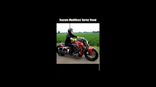 Scorpio Modifikasi Harley Vrood