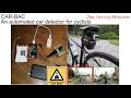 CAR-BAC: An automated car detector for cyclists