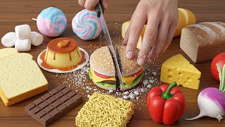 Cutting Fruit Made Of Chalk Asmrno Talking Fruit Slice Asmr