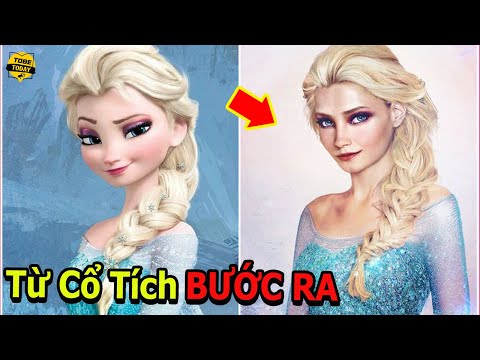 🔴8 Nhân Vật Hoạt Hình Xinh Đẹp Có Thật Ngoài Đời Thực Bạn Sẽ Hối Tiếc Nếu Không Được Thấy Họ