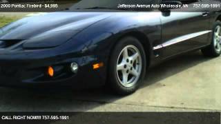 2000 Pontiac Firebird Coupe - for sale in Newport News, VA 23605