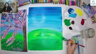 Cherry Blossom Art Project