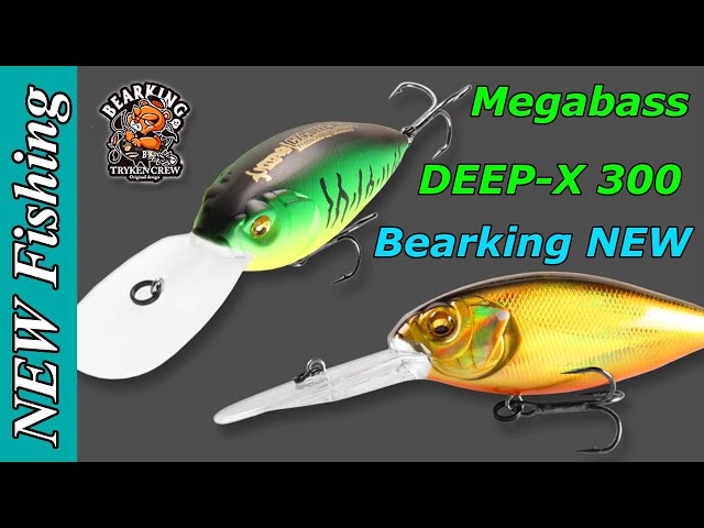 Супер новинка 2020 — кренк MEGABASS DEEP-X-300 от Bearking с Aliexpress