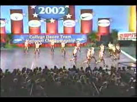 Crimson Cabaret won 5th place at the College Dance Team Nationals in 2002.