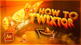 How to Twixtor in 2 MINUTES! | After Effects AMV Tutorial