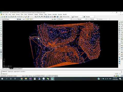 Hướng dẫn vẽ đường đồng mức bằng phần mềm DPSurvey trên Autocad