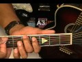 "One Thing" One Direction How To Play The Intro On Guitar w Two Fingers EricBlackmonMusic