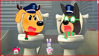 Sheriff Labrador - Skibidi Toilet Meme Song ( Part 19 )