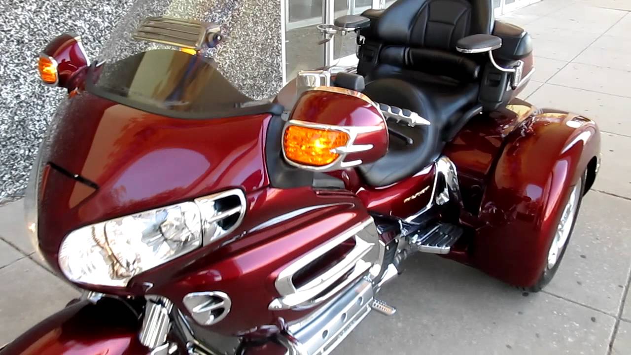 Honda Goldwing Champion Trike for sale American motorcycle - YouTube