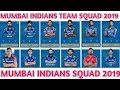 IPL 2019 Mumbai Indians Team Squad | Mumbai Indians Confirm And Final Squad
