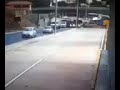 Momento exato da queda do viaduto em Belo Horizonte