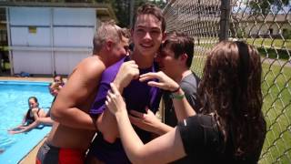 Camp Traditions Getting Thrown Into A Pool
