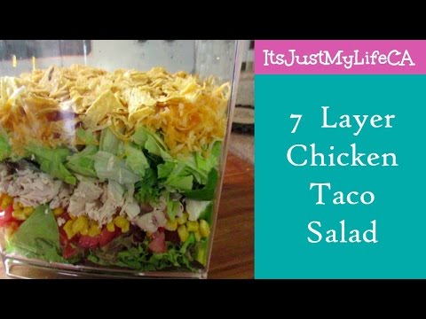Video 7 Layer Dip Recipe With Chicken