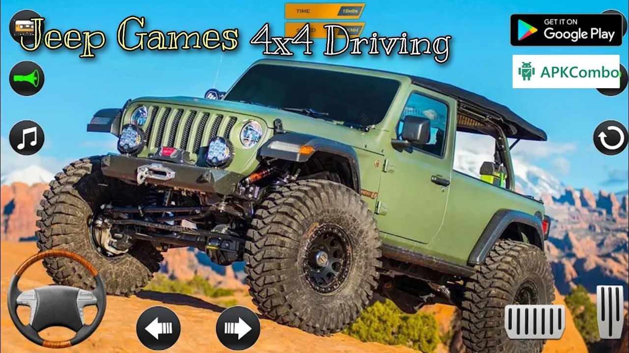 Jeep Games:4×4 Driving Games Gameplay (Android/IOS/APK) Jeep Games:4×4 Driving Games Gameplay (Android/IOS/APK)