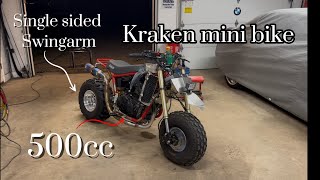 How To Build A Single Sided Swingarm On Our Kraken Mini Bike