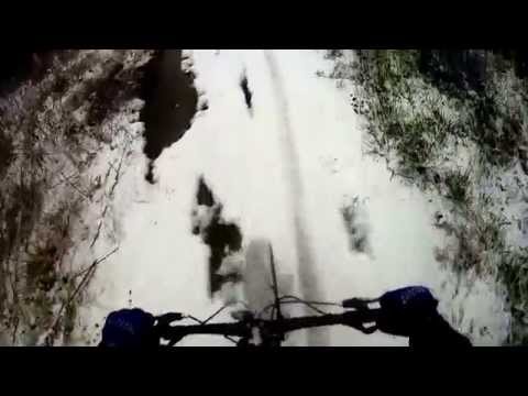 Mongoose Vinson Fat Bike Snow Day Dallas, TX