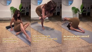 Jenny Powell Inspires With Post-Surgery Yoga Comeback