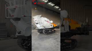 Tracked Mobile Concrete Mixer Manufacturer