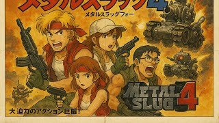 Metal Slug 4 Pc - Hard Mode - Full Game Longplay Walkthrough No Commentary 4K60Fps Ultra Hd