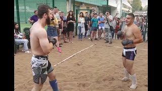 Видео Тайсон из Уфы против Джасура от STRELKA Уличные Бои / ARROWS Street Fight, Рабкоровский переулок, Уфа, Россия