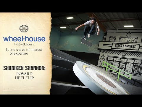 Shuriken Shannon And His Famous Inward Heelflip | Wheelhouse